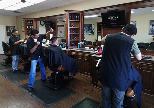 mens haircut barbershop
